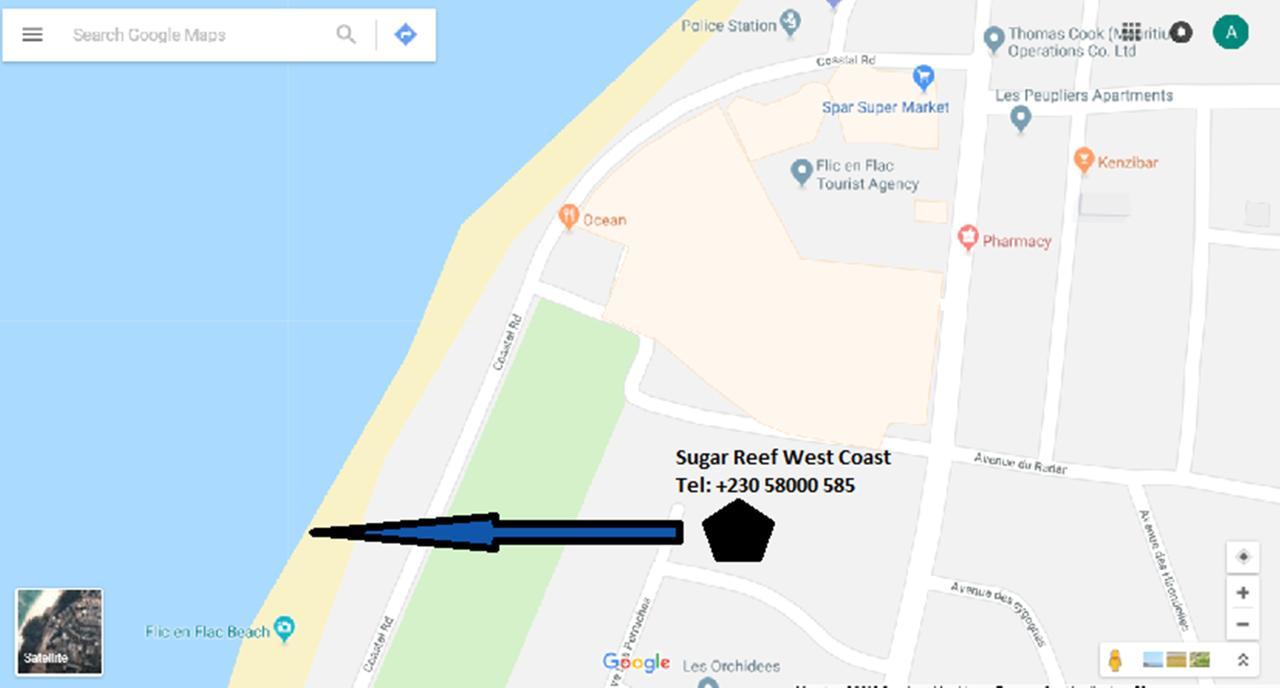 Apartament Sugar Reef West Coast Flic-en-Flacq Zewnętrze zdjęcie